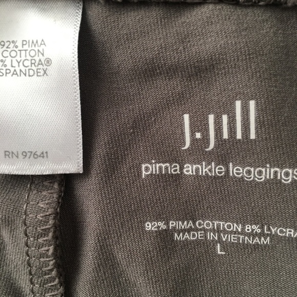 J. Jill Pima ankle length legging - Picture 2 of 2